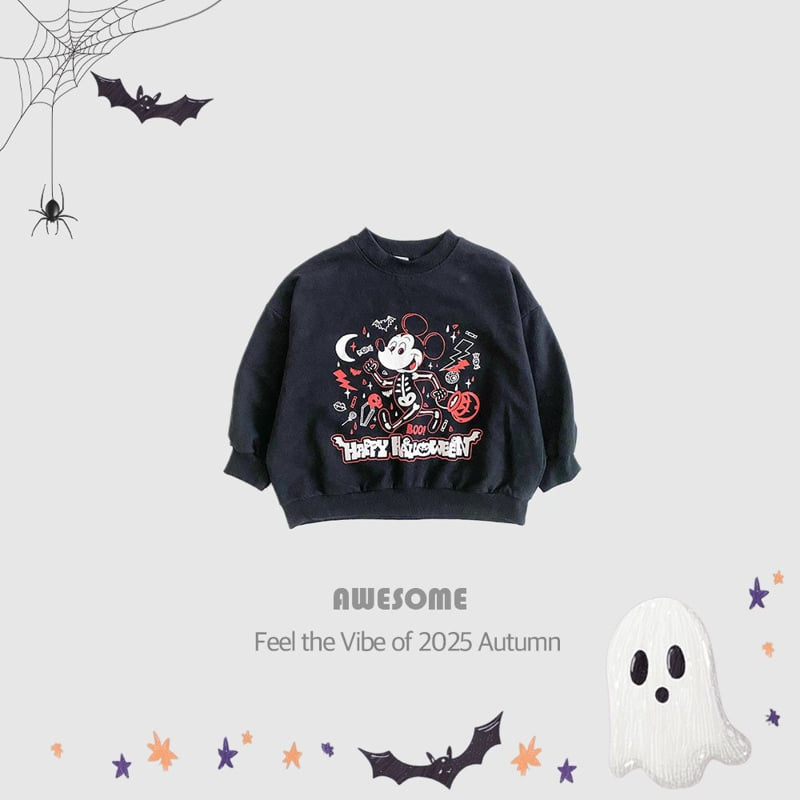 Awesome Bebe - Korean Children Fashion - #littlefashionista - Halloween M Sweatshirt