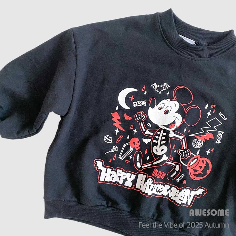 Awesome Bebe - Korean Children Fashion - #magicofchildhood - Halloween M Sweatshirt - 2