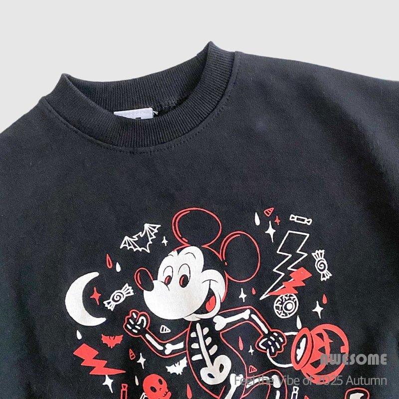 Awesome Bebe - Korean Children Fashion - #minifashionista - Halloween M Sweatshirt - 3
