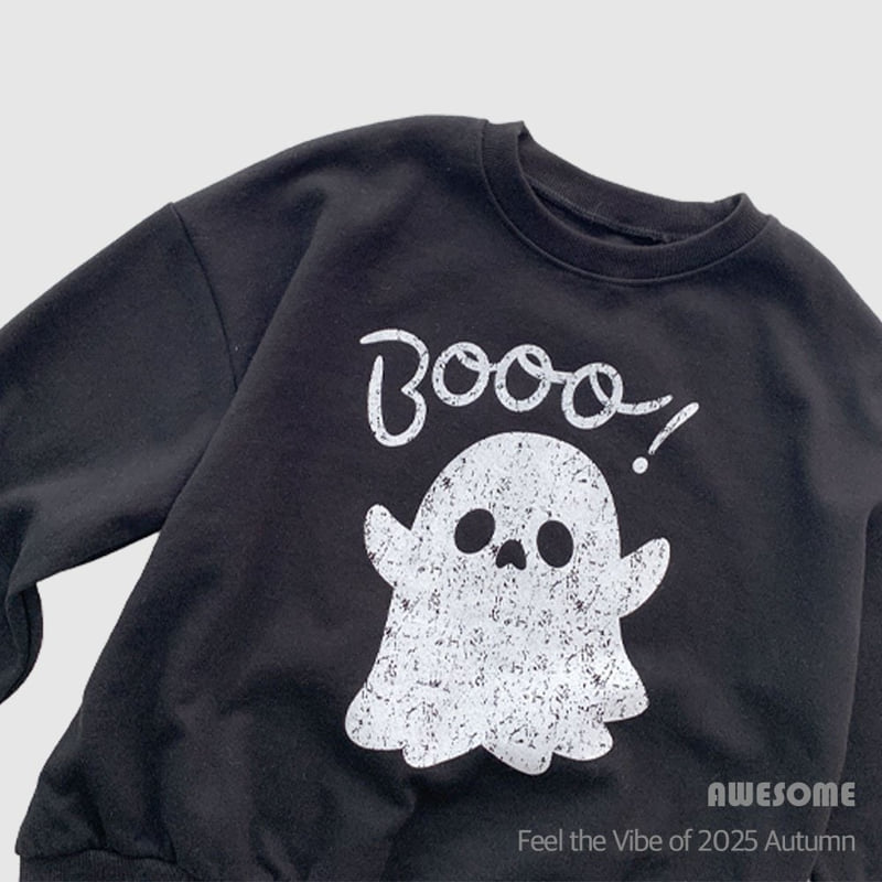 Awesome Bebe - Korean Children Fashion - #prettylittlegirls - Halloween Ghost Sweatshirt - 3