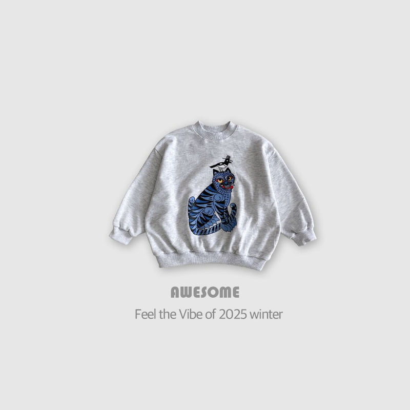 Awesome Bebe - Korean Children Fashion - #stylishchildhood - Tiger Magpie Sweatshirt - 7