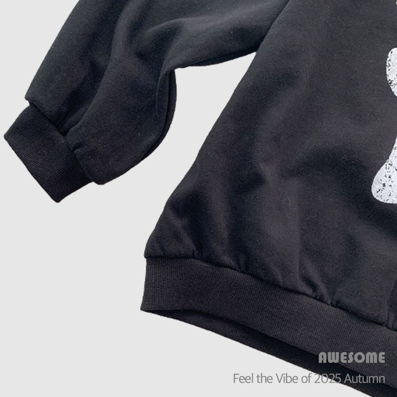 Awesome Bebe - Korean Women Fashion - #vintagekidsstyle - Halloween Ghost Sweatshirt (Adult) - 5