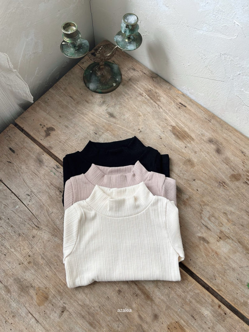 Azalea - Korean Baby Fashion - #babyboutique - Bebe My Chew Turtleneck Tee - 7