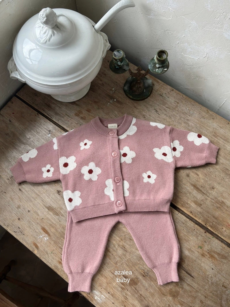 Azalea - Korean Baby Fashion - #babyboutiqueclothing - Bebe Series Cardigan Set - 5