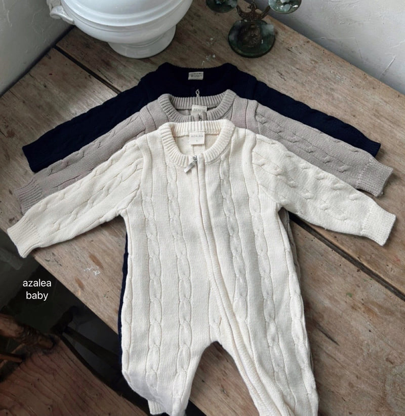 Azalea - Korean Baby Fashion - #babyclothing - Bebe Tutu Zip-up Suit