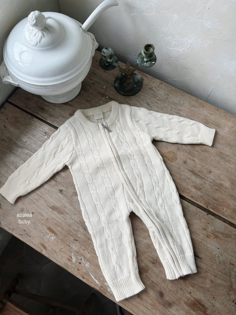 Azalea - Korean Baby Fashion - #babyfashion - Bebe Tutu Zip-up Suit - 2