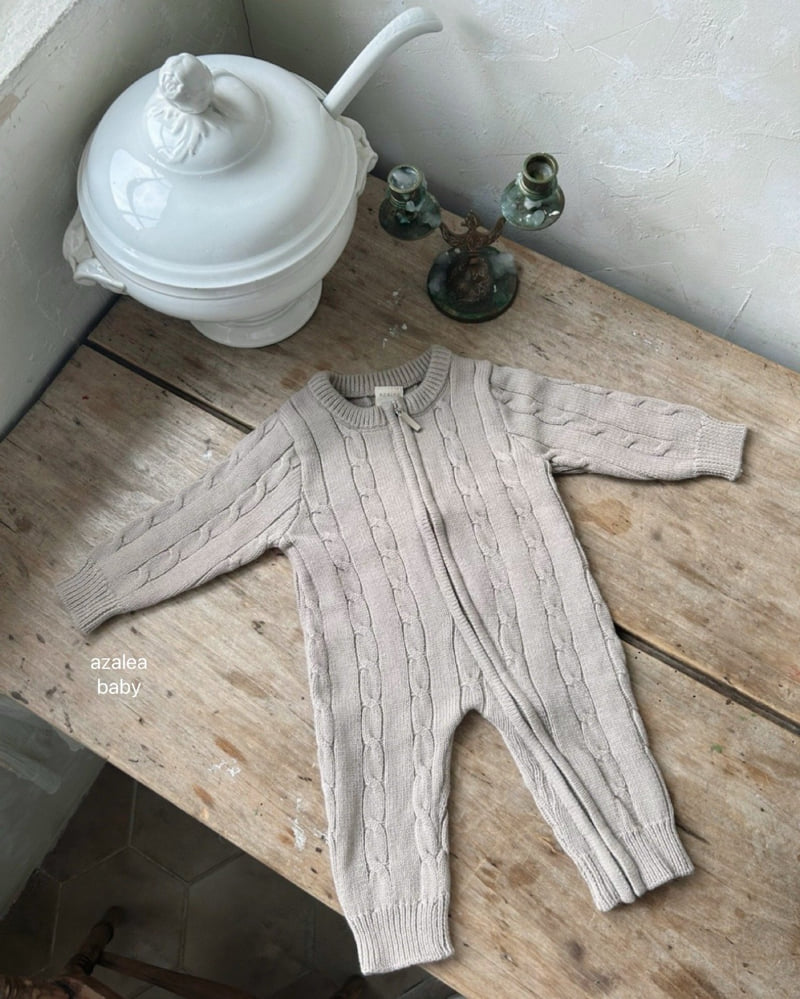 Azalea - Korean Baby Fashion - #babyfever - Bebe Tutu Zip-up Suit - 3
