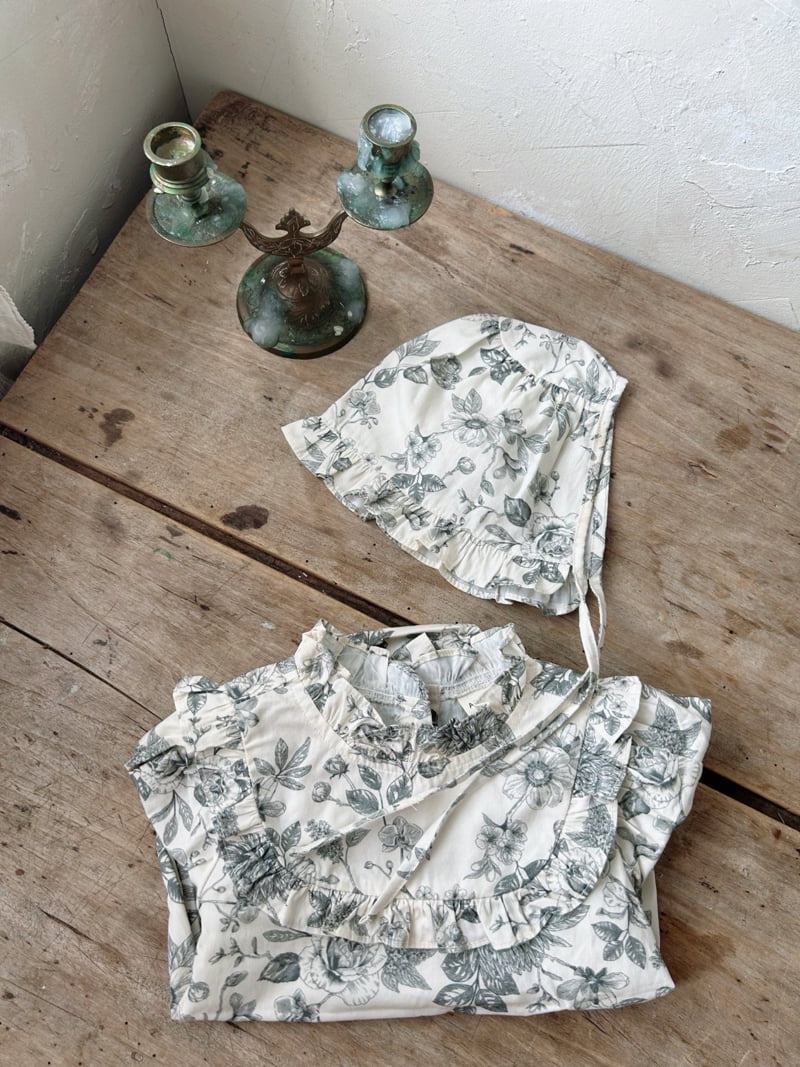 Azalea - Korean Baby Fashion - #babyfever - Bebe Grace Bonnet - 4
