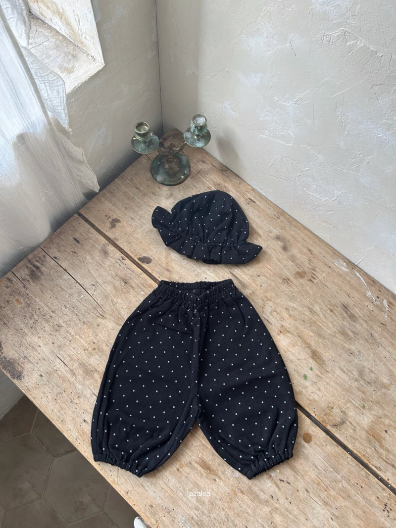 Azalea - Korean Baby Fashion - #babygirlfashion - Bebe Dot Bouncy Pants - 2