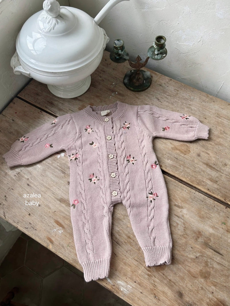 Azalea - Korean Baby Fashion - #babyoninstagram - Bebe Love Flower Suit - 2