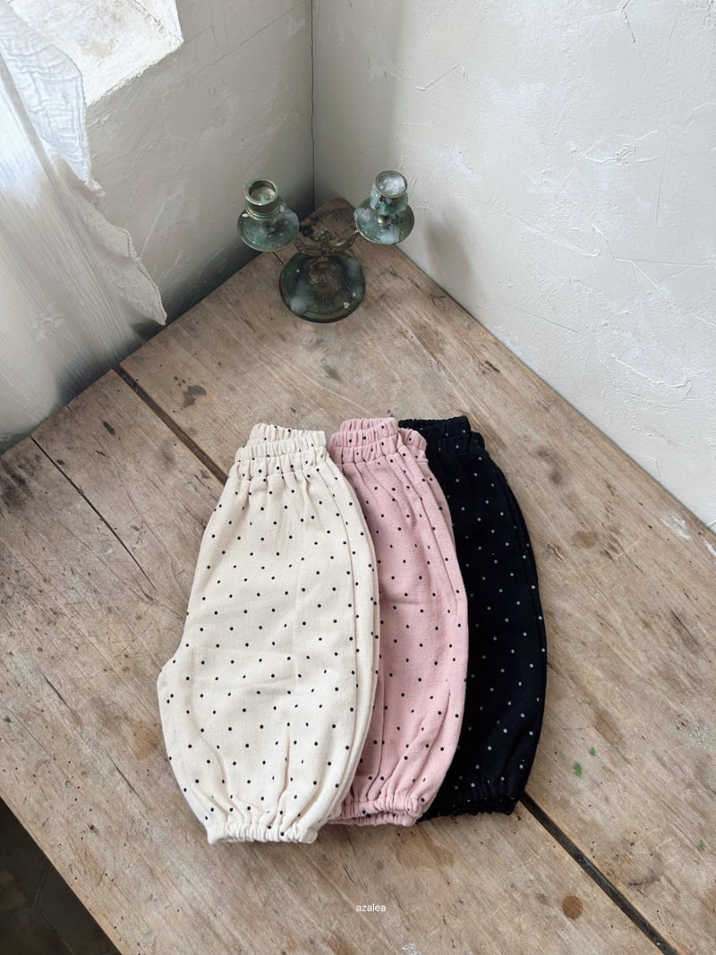 Azalea - Korean Baby Fashion - #babyootd - Bebe Dot Bouncy Pants - 5