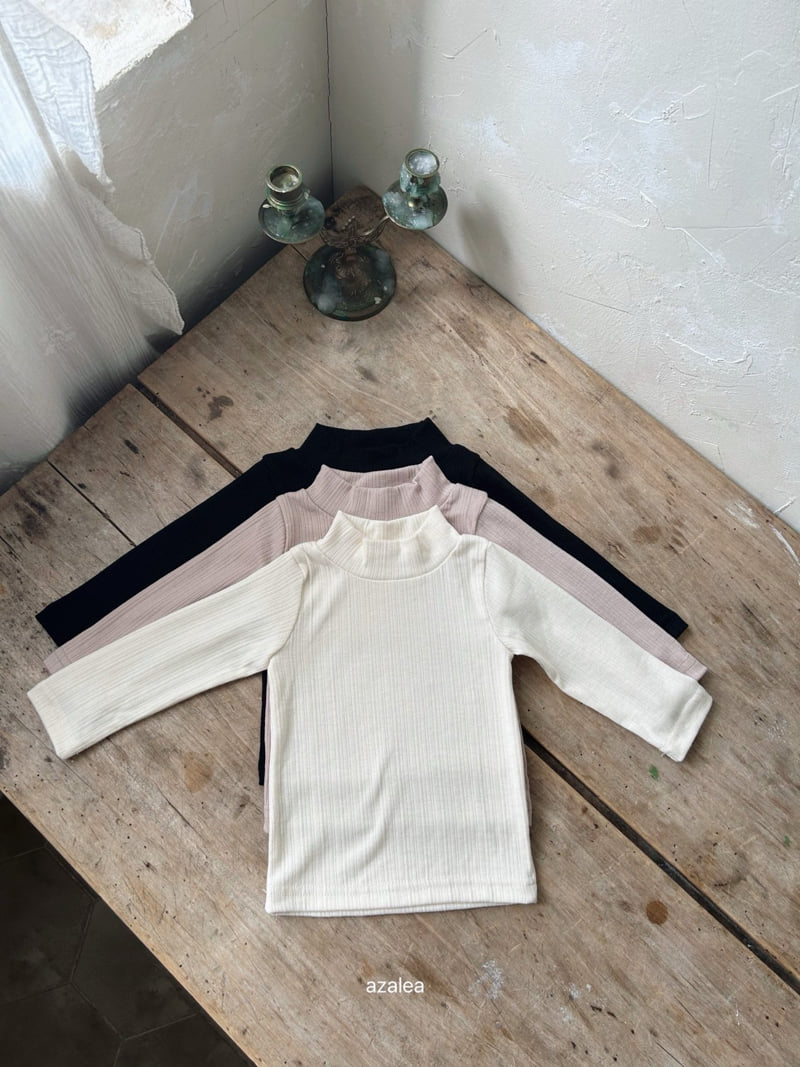 Azalea - Korean Baby Fashion - #babyoutfit - Bebe My Chew Turtleneck Tee