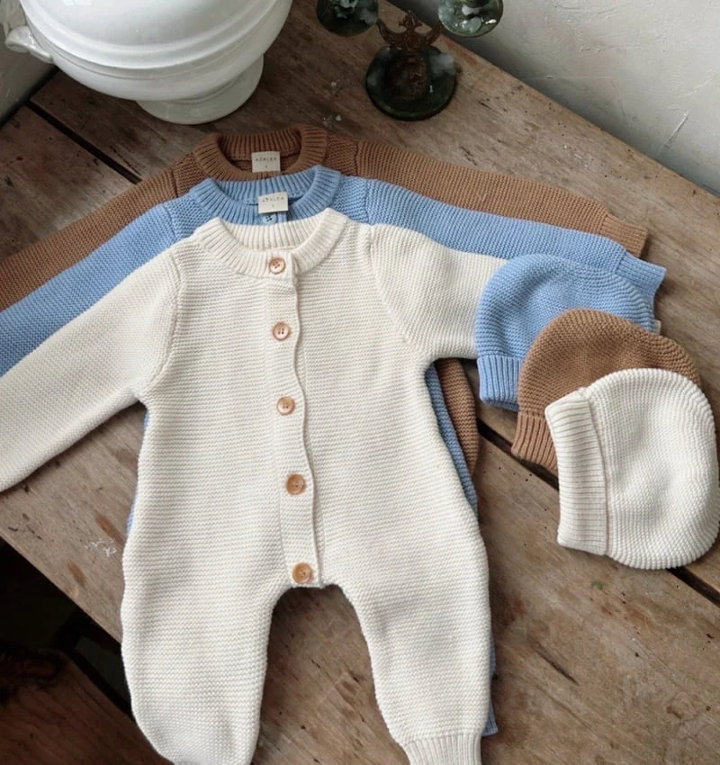 Azalea - Korean Baby Fashion - #babyoutfit - Bebe Fluffy Suit - 7