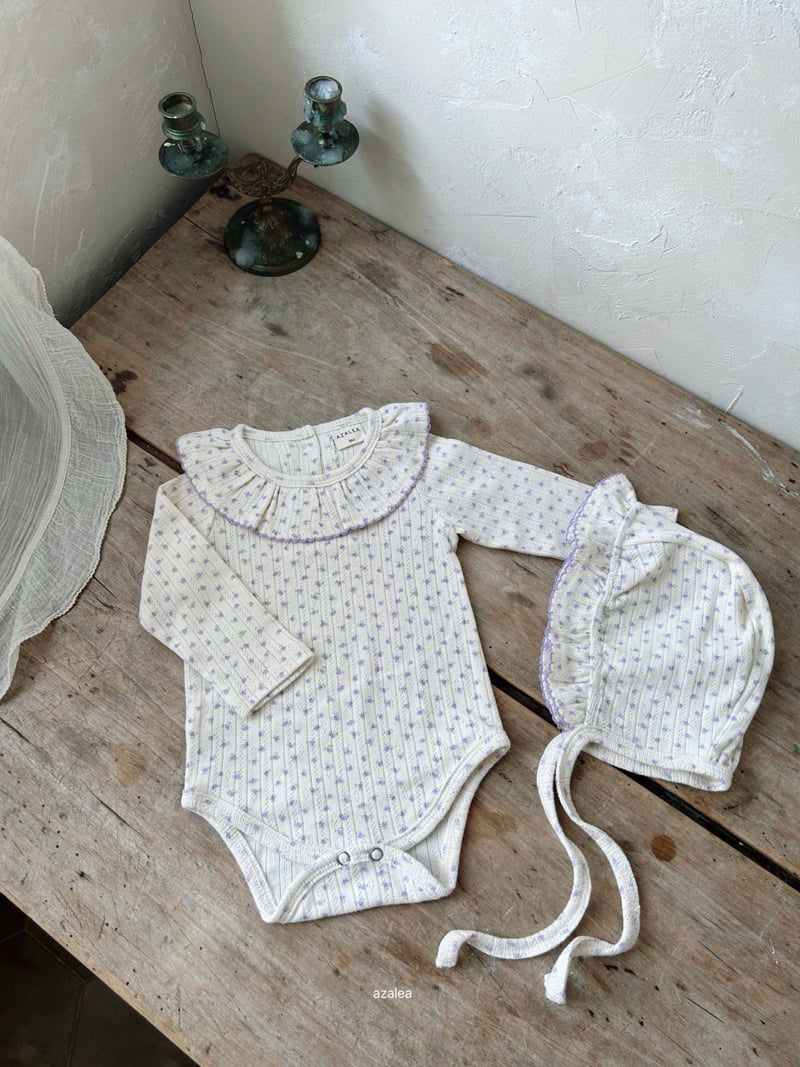 Azalea - Korean Baby Fashion - #babyoutfit - Bebe Freesia Suit Set - 2