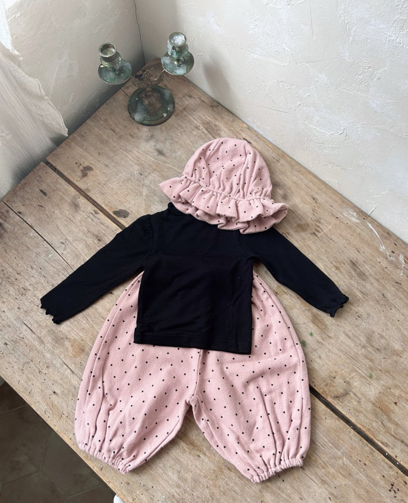 Azalea - Korean Baby Fashion - #babyoutfit - Bebe Dot Bouncy Pants - 6