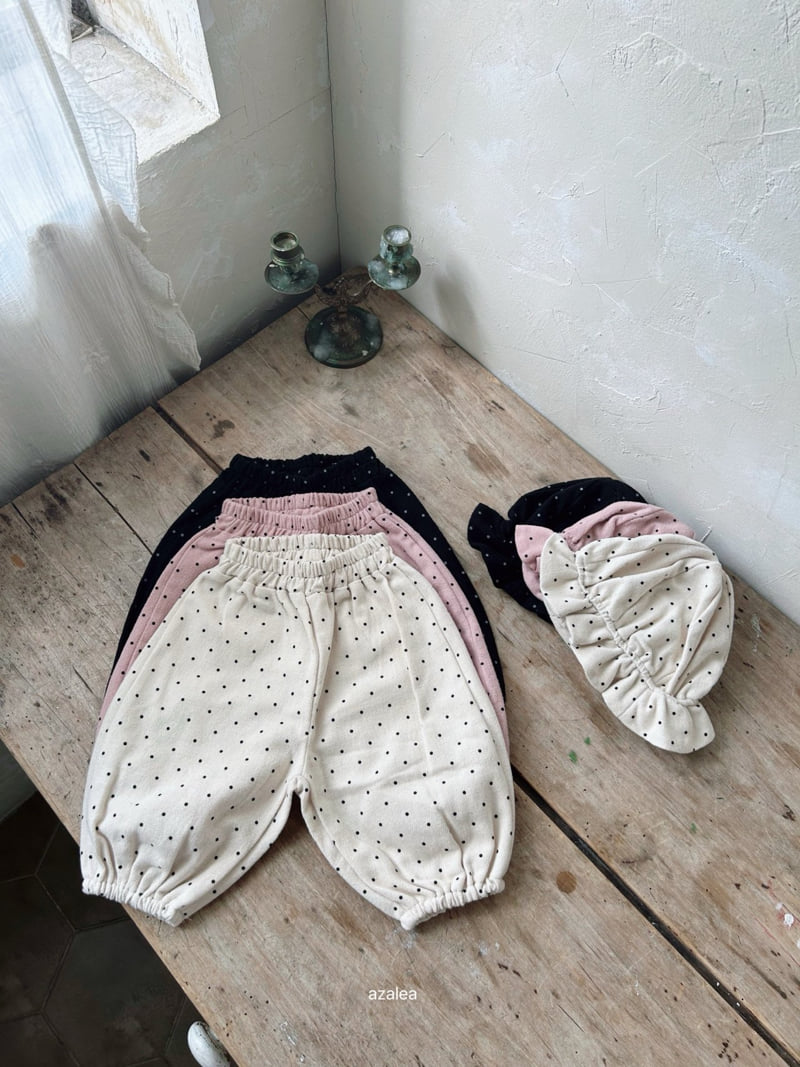 Azalea - Korean Baby Fashion - #babyoutfit - Bebe Dot Bucket Hat - 5