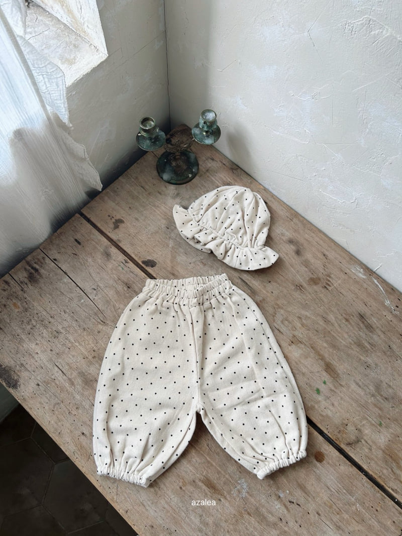 Azalea - Korean Baby Fashion - #babyoutfit - Bebe Dot Bucket Hat - 6