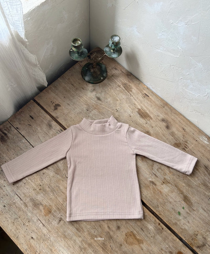 Azalea - Korean Baby Fashion - #babywear - Bebe My Chew Turtleneck Tee - 4