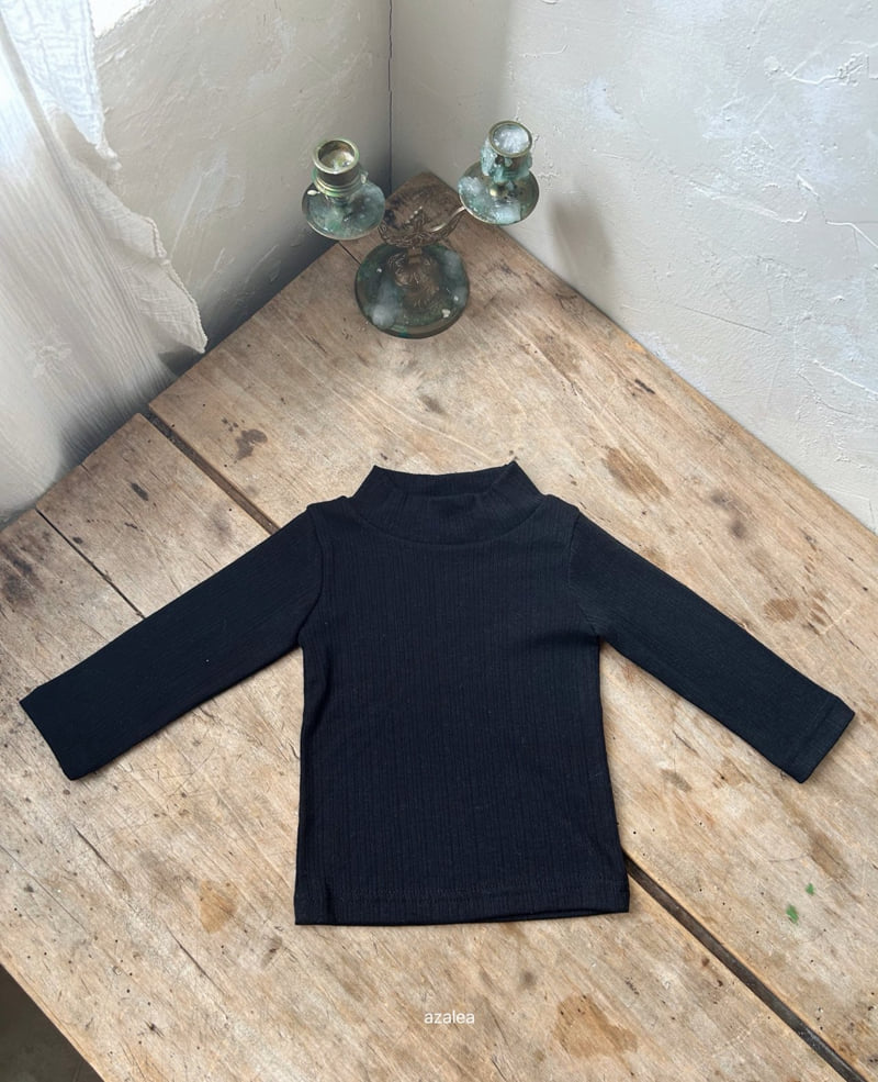 Azalea - Korean Baby Fashion - #onlinebabyshop - Bebe My Chew Turtleneck Tee - 5