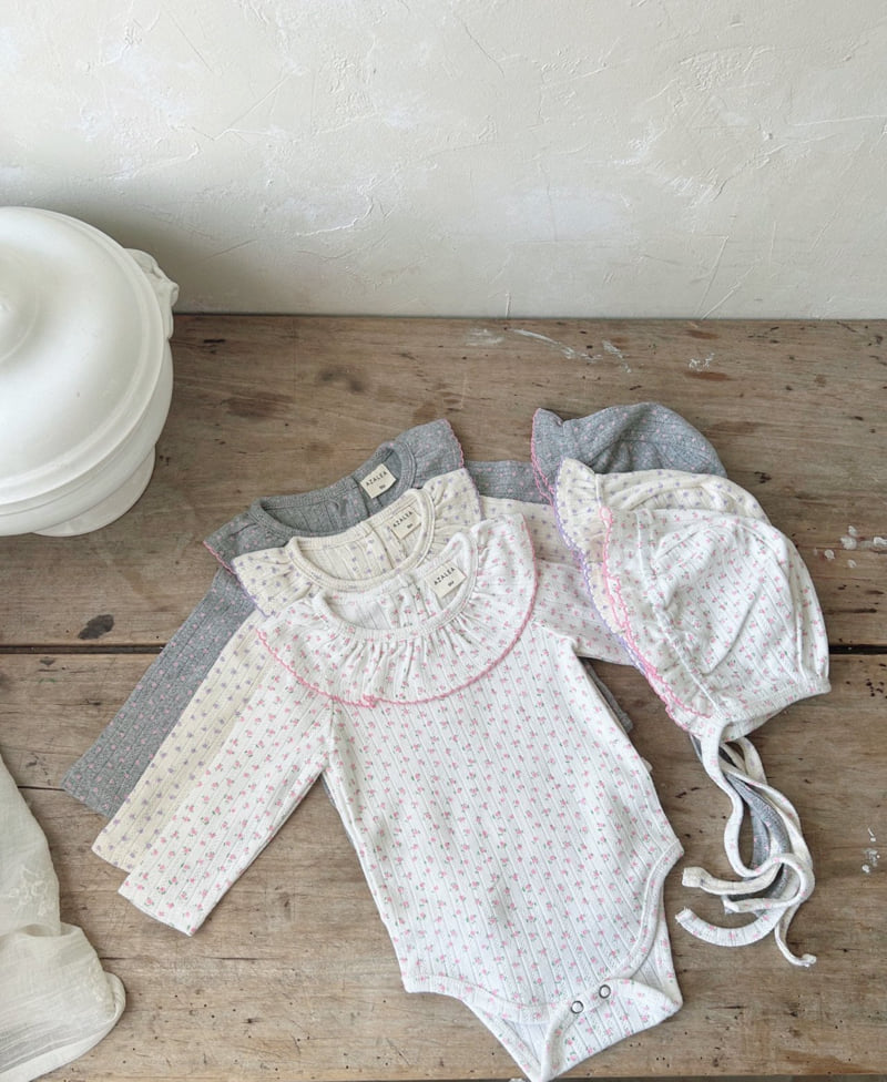 Azalea - Korean Baby Fashion - #onlinebabyshop - Bebe Freesia Suit Set - 6