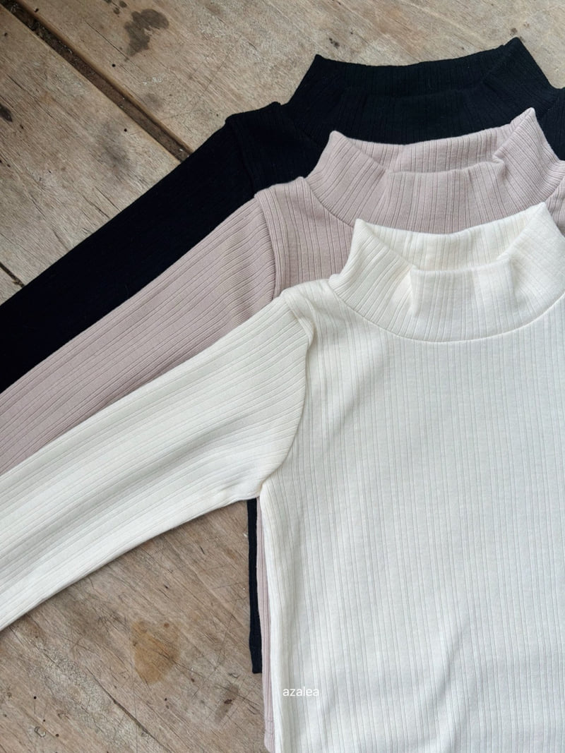 Azalea - Korean Baby Fashion - #smilingbaby - Bebe My Chew Turtleneck Tee - 6