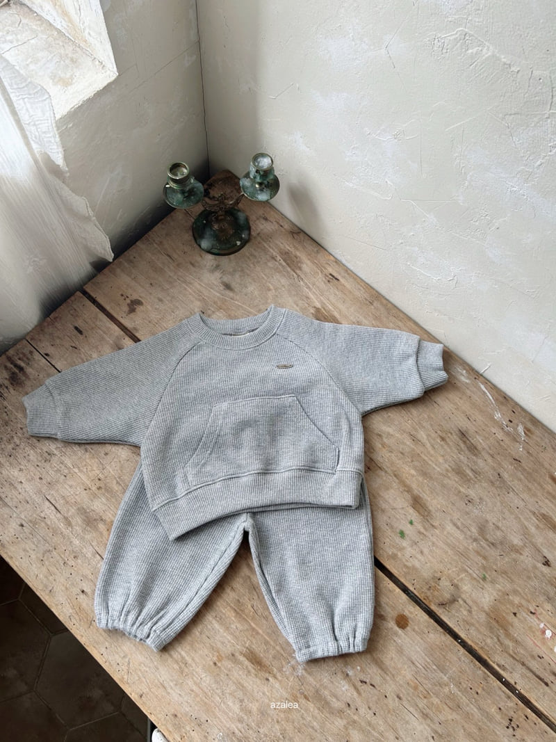 Azalea - Korean Baby Fashion - #smilingbaby - Bebe Best Waffle Set-up - 5