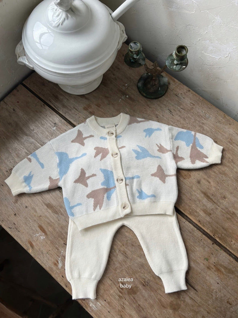 Azalea - Korean Baby Fashion - #smilingbaby - Bebe Series Cardigan Set - 3