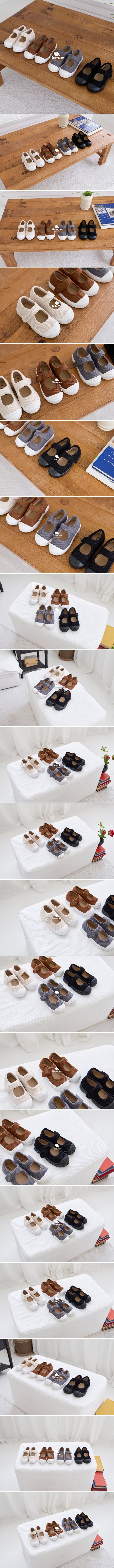 Babyzzam - Korean Children Fashion - #littlefashionista - BB458 Corduroy Sneakers