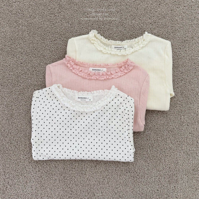 Banana J - Korean Baby Fashion - #babyboutiqueclothing - Bebe Lucky Bicky Tee - 12