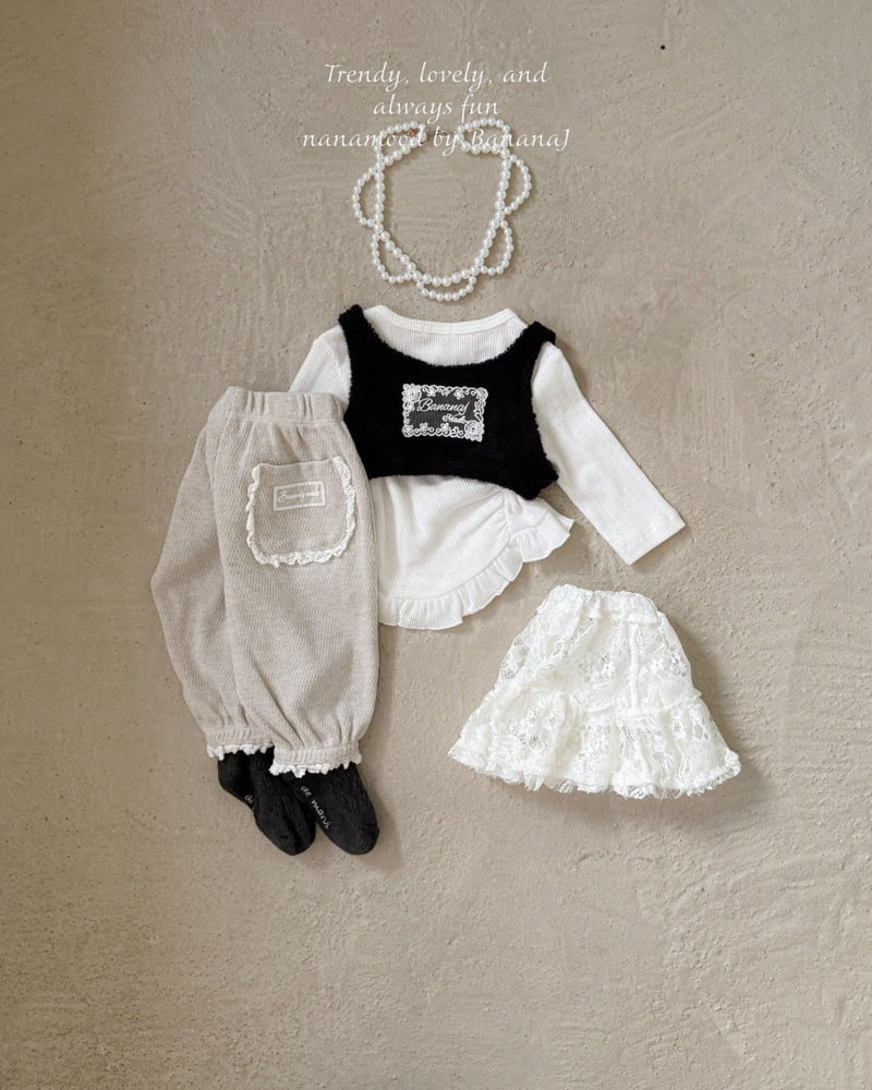 Banana J - Korean Baby Fashion - #babyboutiqueclothing - Bebe Merry Pants - 9