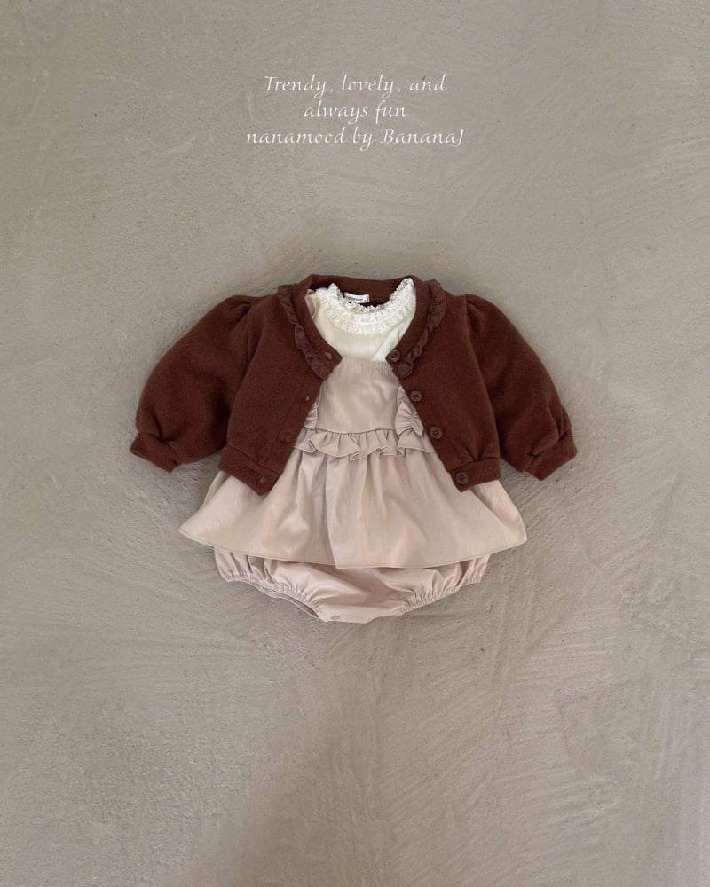 Banana J - Korean Baby Fashion - #babyfashion - Bebe Blooming Suit - 7
