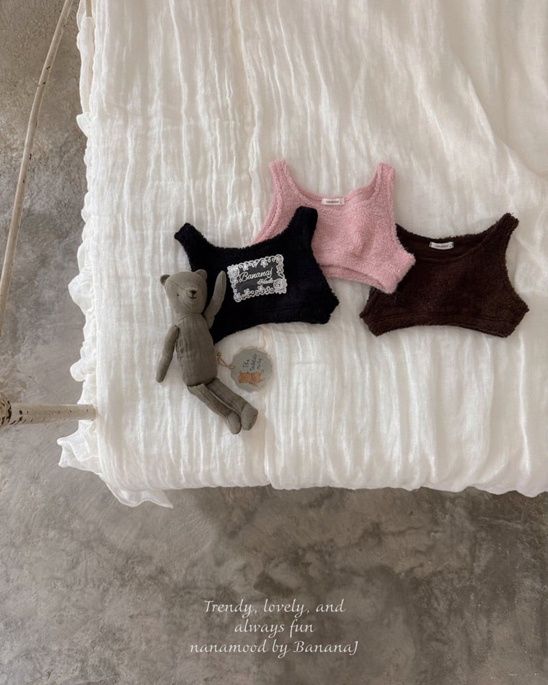Banana J - Korean Baby Fashion - #babygirlfashion - Bebe Fluffy Vest - 11