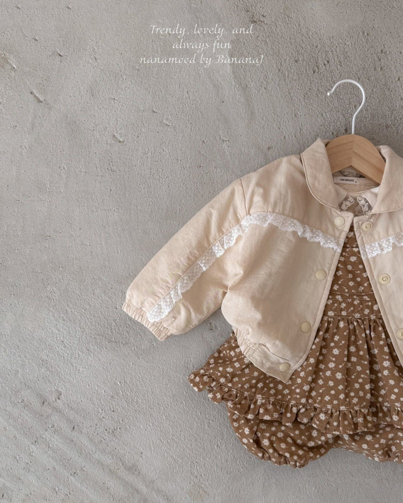Banana J - Korean Baby Fashion - #babygirlfashion - Bebe Shabby Jacket - 7