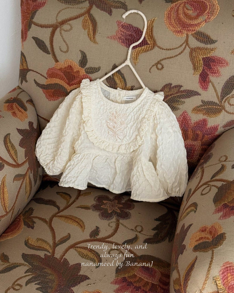 Banana J - Korean Baby Fashion - #babygirlfashion - Bebe Angel Blouse - 5