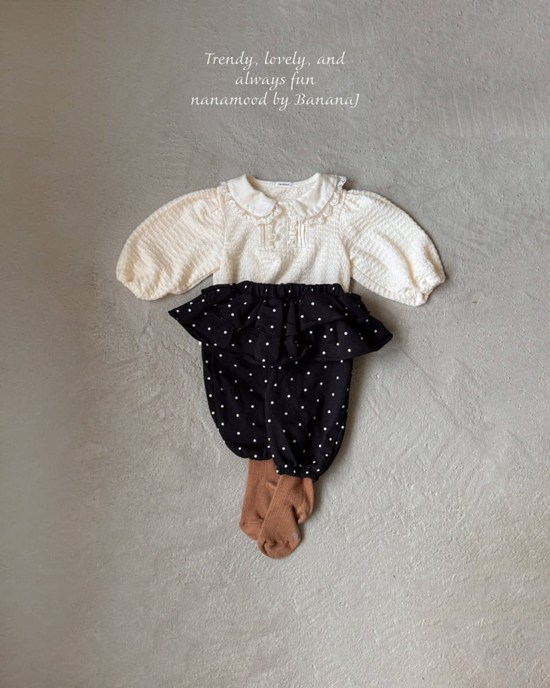 Banana J - Korean Baby Fashion - #babyoninstagram - Bebe Soft Blouse - 8