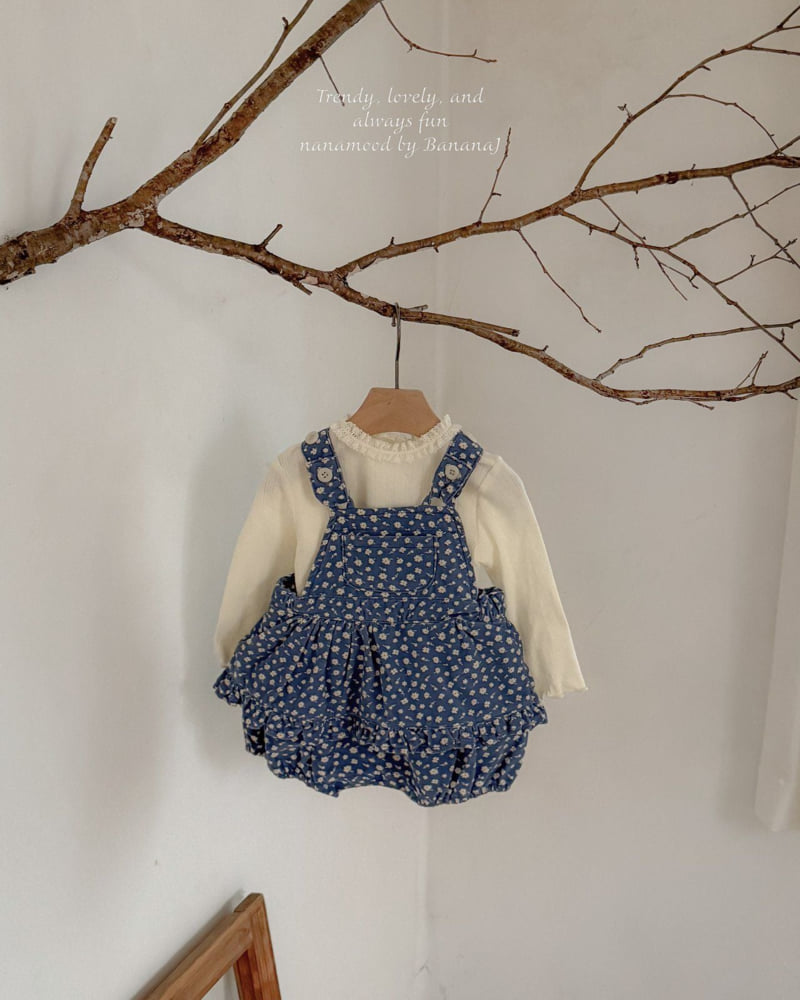 Banana J - Korean Baby Fashion - #babyoninstagram - Bebe Lucky Bicky Tee - 4
