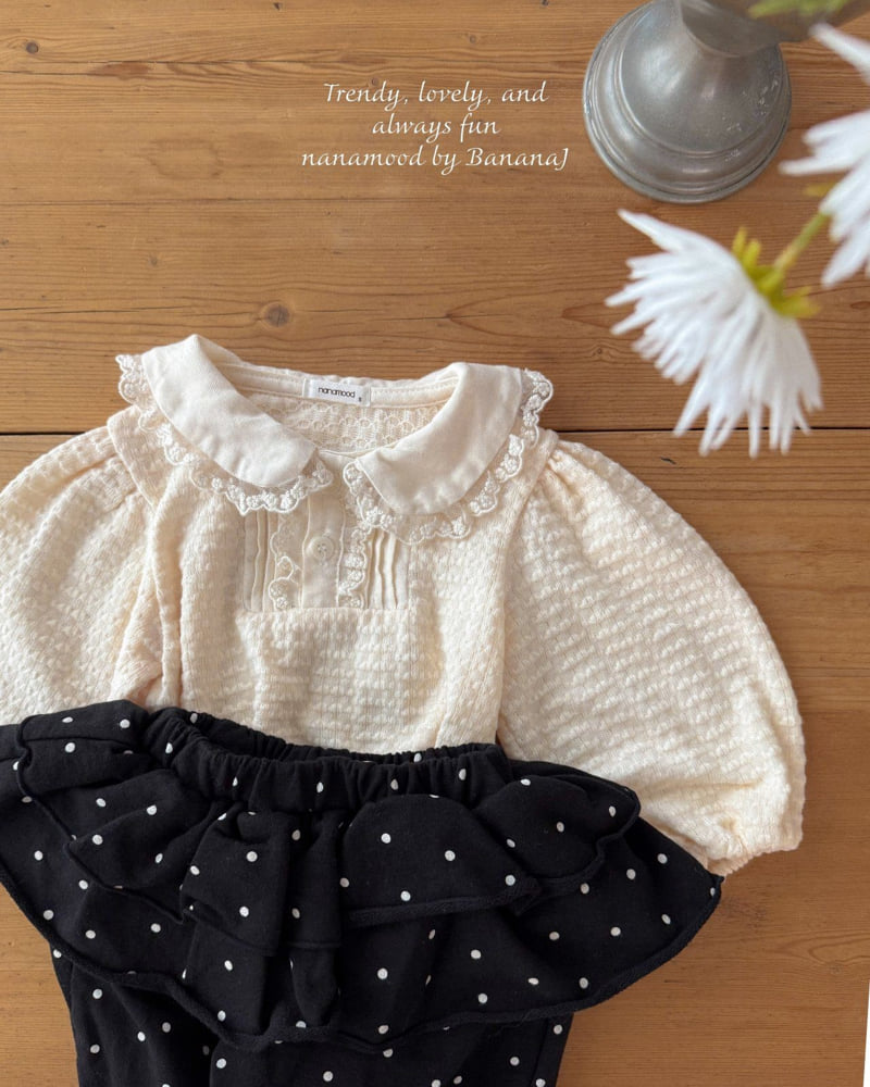 Banana J - Korean Baby Fashion - #babyootd - Bebe Soft Blouse - 9