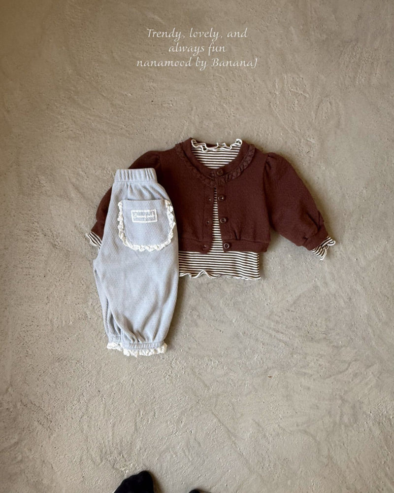 Banana J - Korean Baby Fashion - #onlinebabyboutique - Bebe Merry Pants - 5