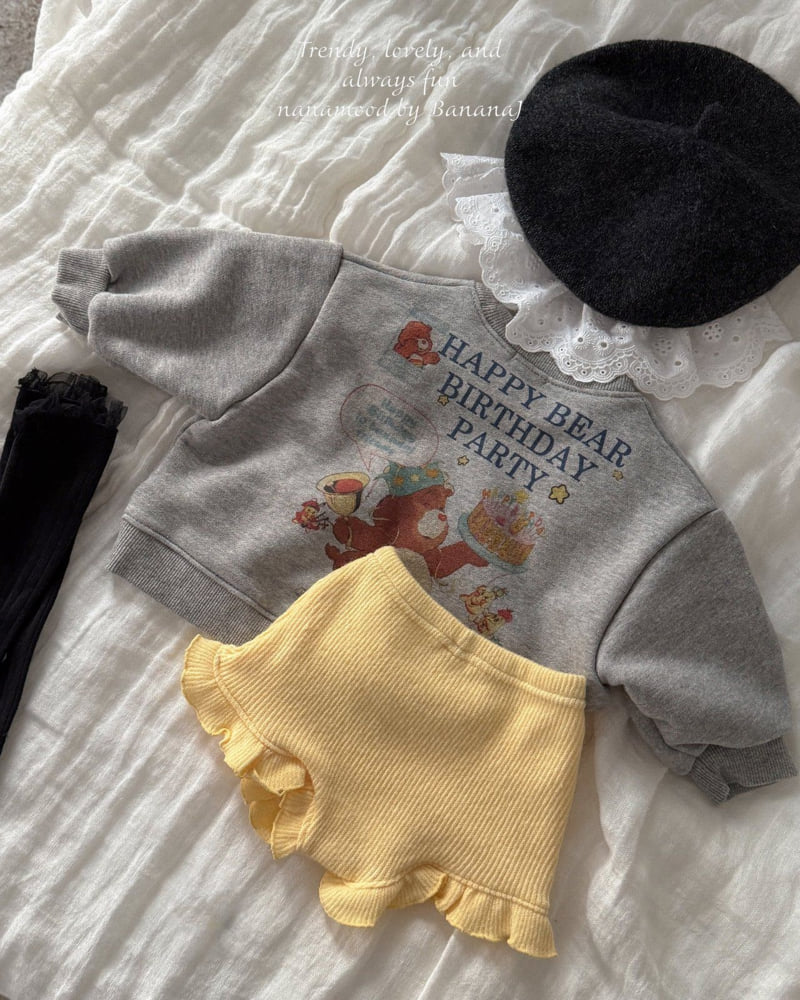 Banana J - Korean Baby Fashion - #onlinebabyshop - Bebe Knit Frill Pants - 11