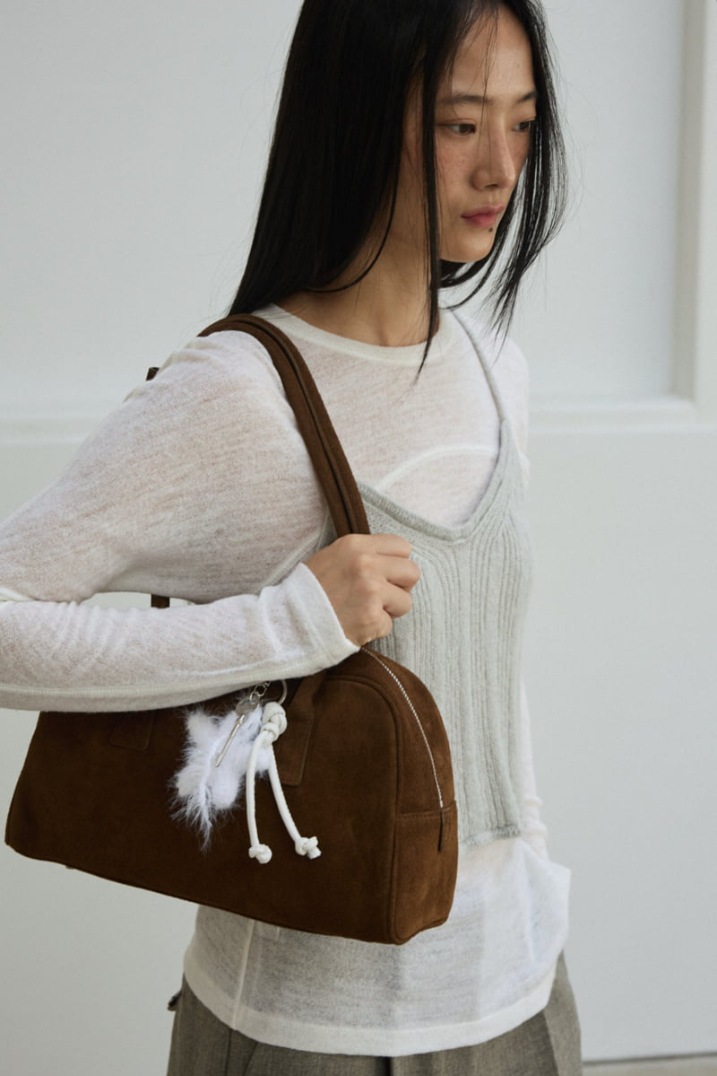Better - Korean Women Fashion - #momslook - Wool Tail Tee - 5