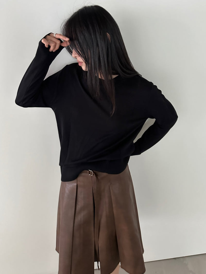 Better - Korean Women Fashion - #momslook - Rito Round Knit - 3