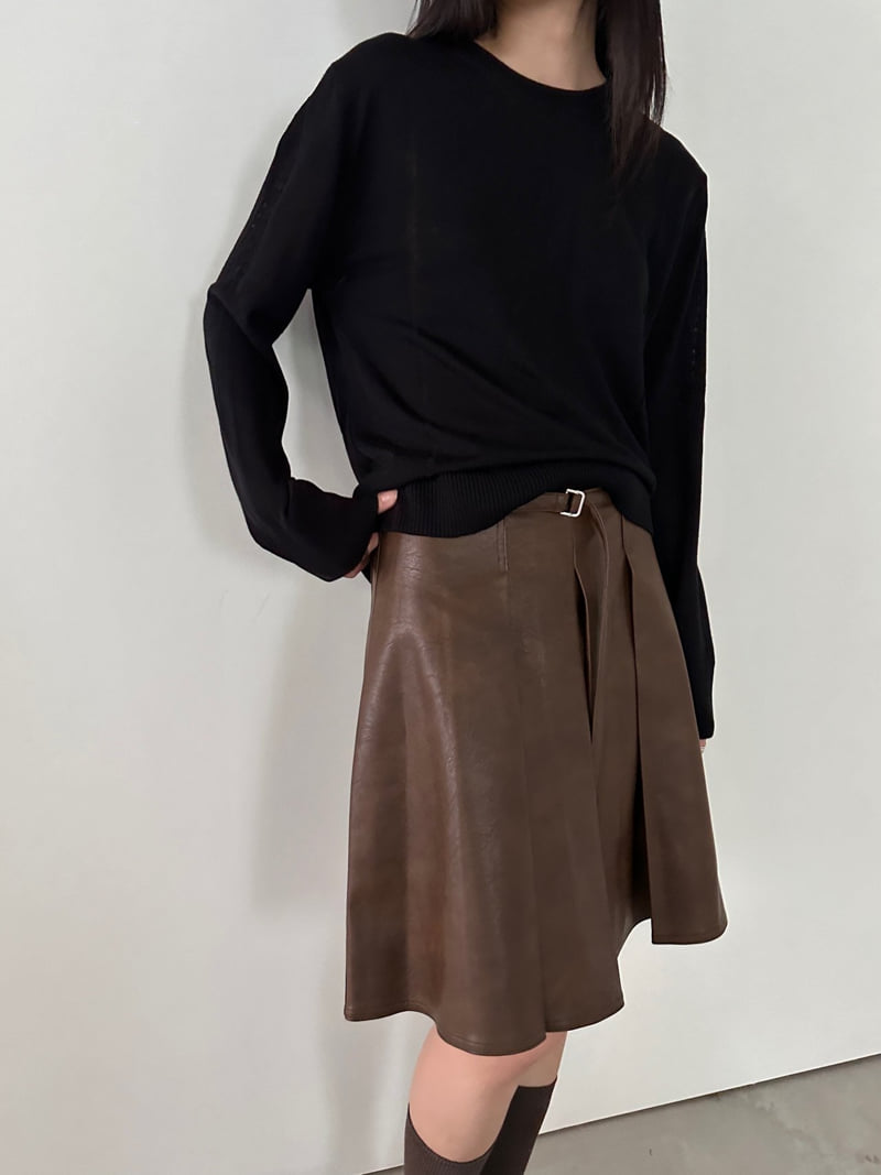 Better - Korean Women Fashion - #momslook - Rito Round Knit - 5