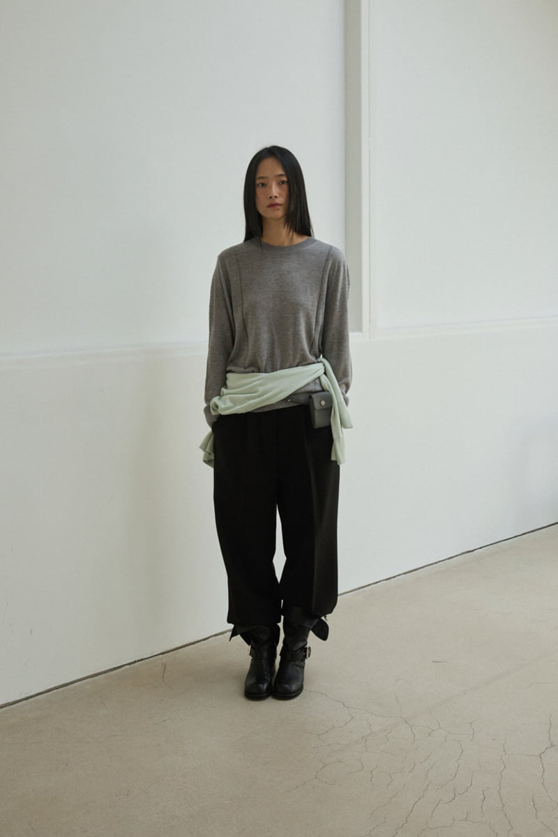 Better - Korean Women Fashion - #momslook - Rito Round Knit - 10