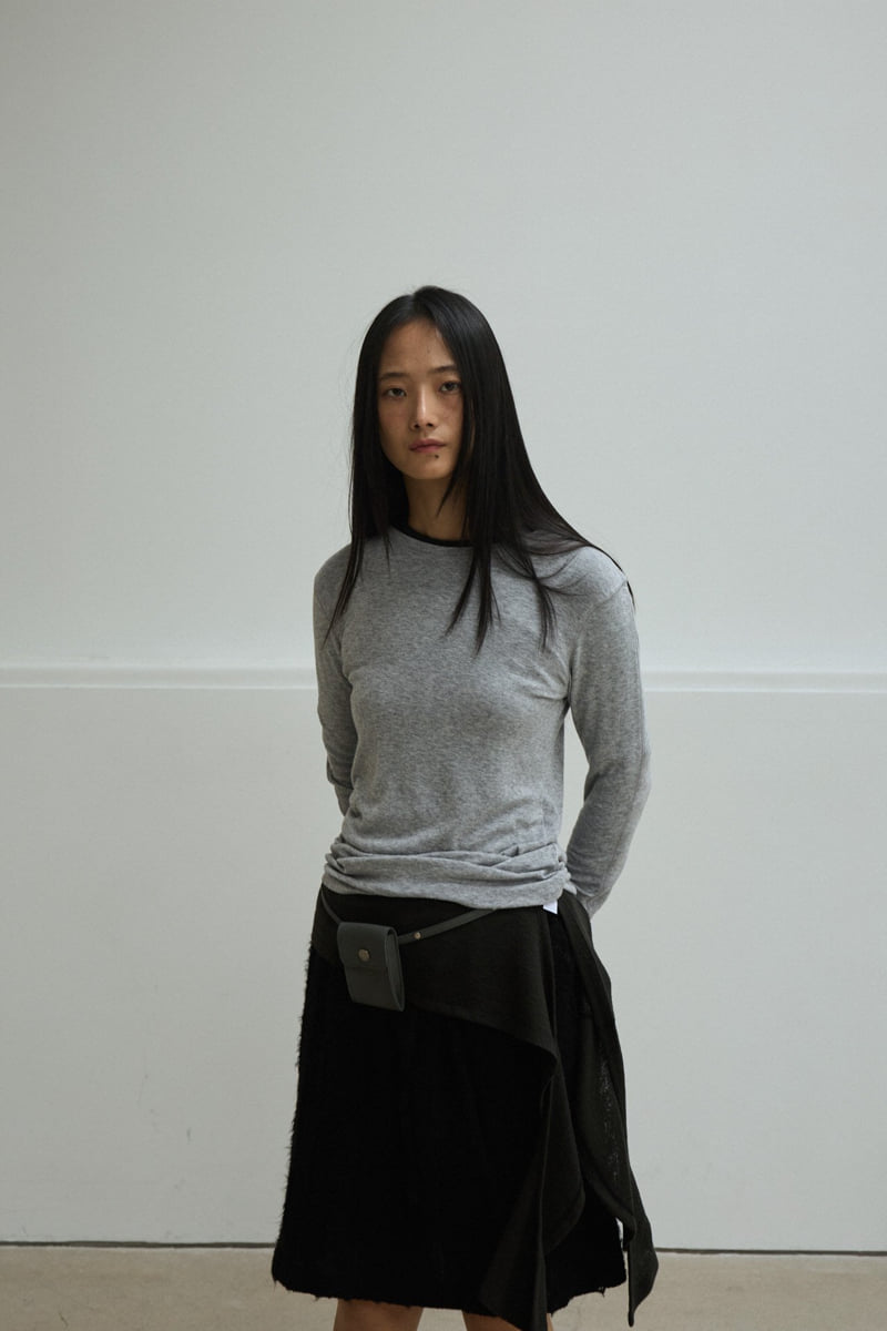Better - Korean Women Fashion - #momslook - Bulky Tencel Tee - 8