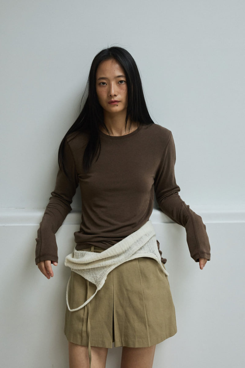 Better - Korean Women Fashion - #momslook - Bulky Tencel Tee - 9