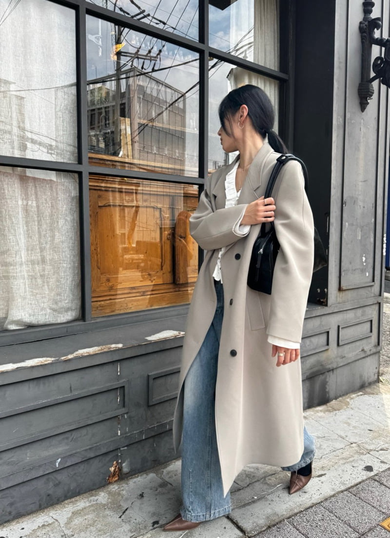 Better - Korean Women Fashion - #momslook - Andrew Long Jacket - 8