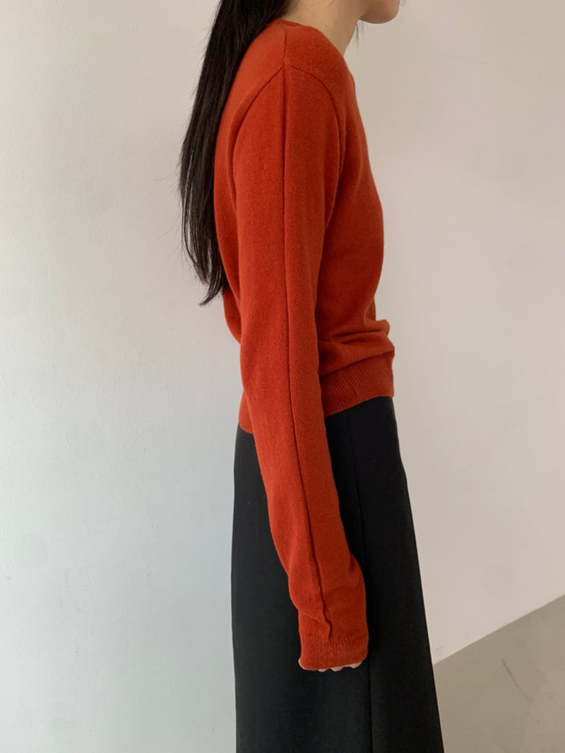 Better - Korean Women Fashion - #momslook - Melly Round Knit - 8