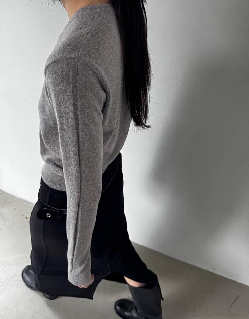 Better - Korean Women Fashion - #momslook - Melly Round Knit - 7