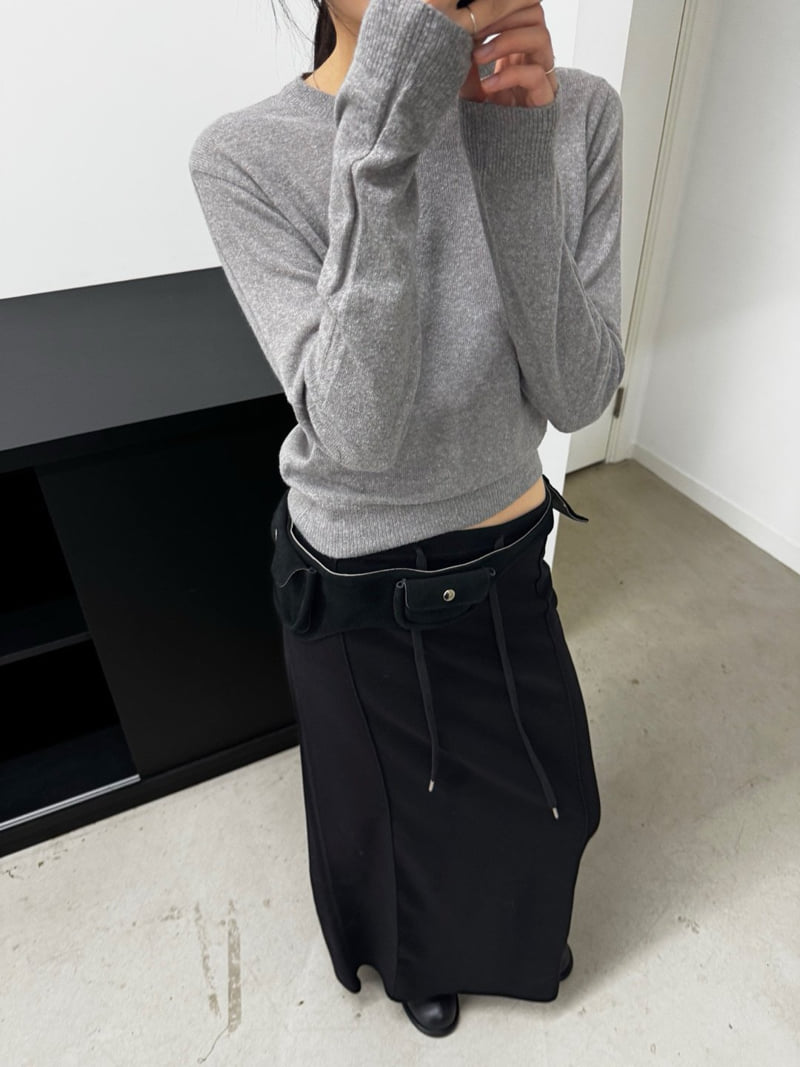 Better - Korean Women Fashion - #momslook - Melly Round Knit - 8