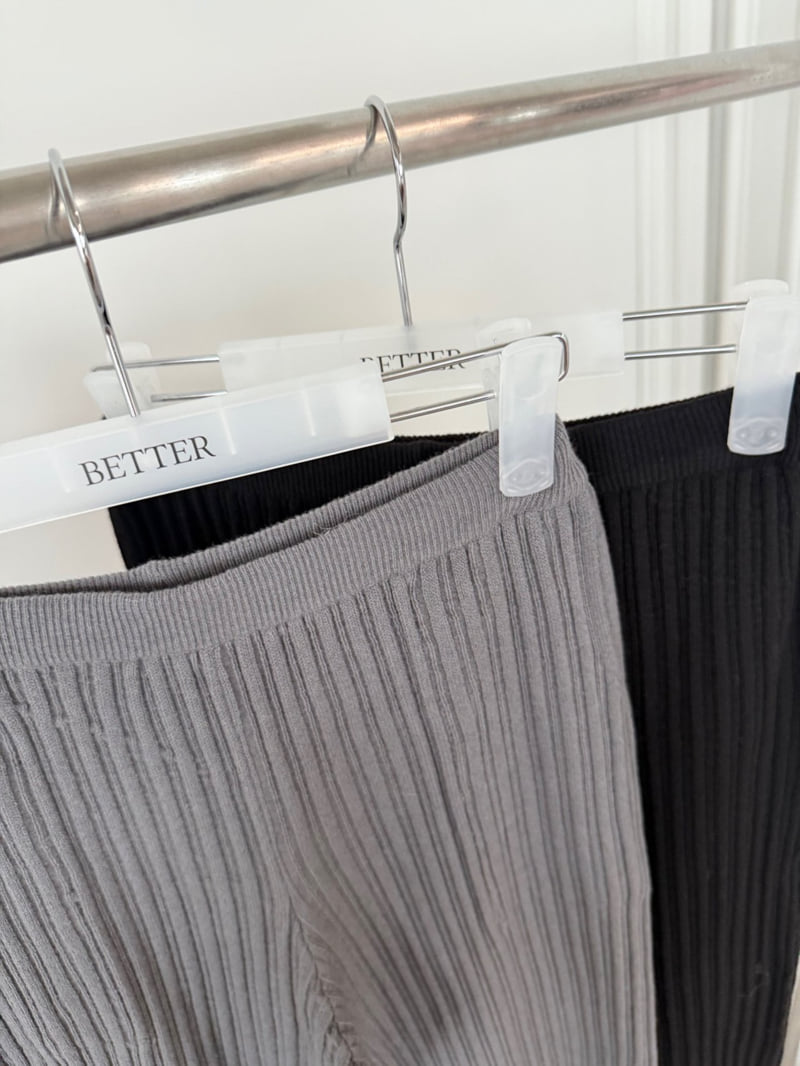 Better - Korean Women Fashion - #momslook - Down Knit Pants - 2